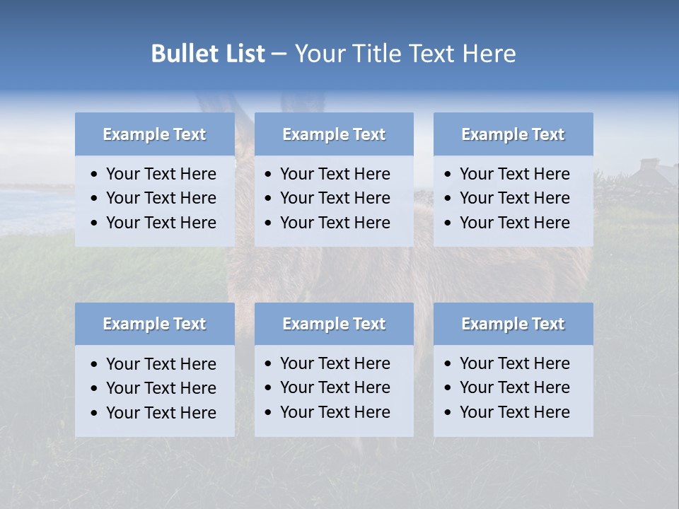 Clean Cut North American Boss PowerPoint Template