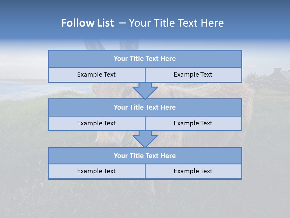 Clean Cut North American Boss PowerPoint Template