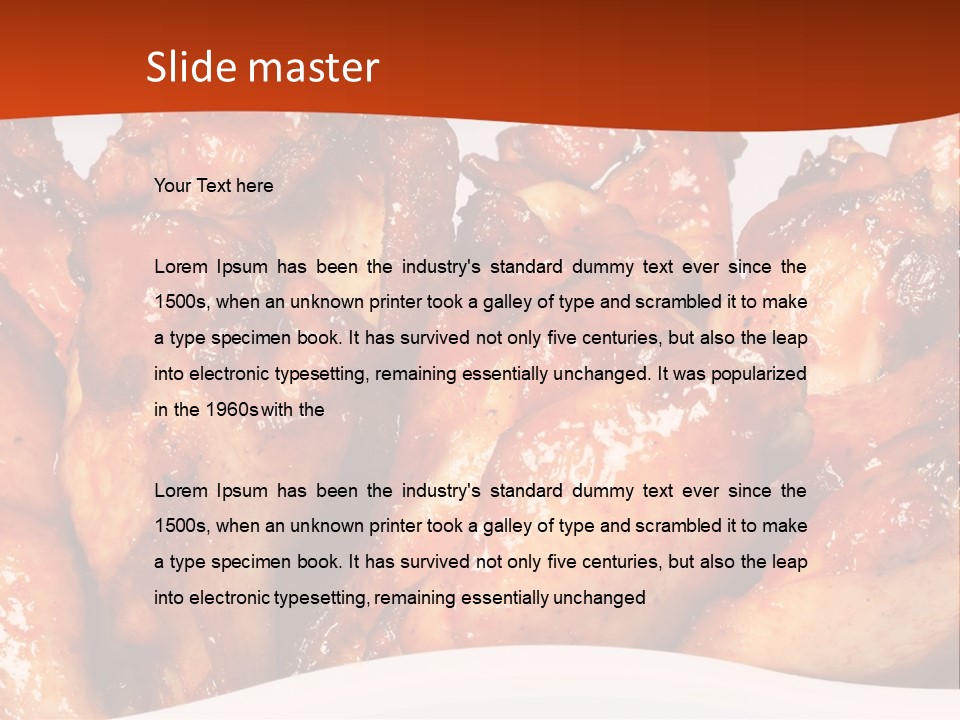 Mustache Real Fifties PowerPoint Template