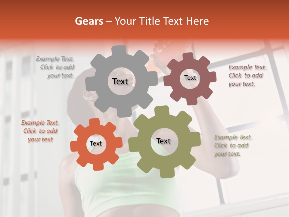 Humorous Sparkle Natural PowerPoint Template