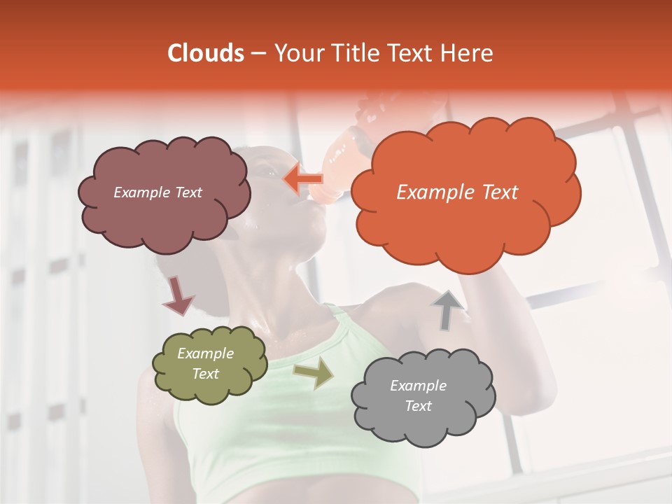 Humorous Sparkle Natural PowerPoint Template