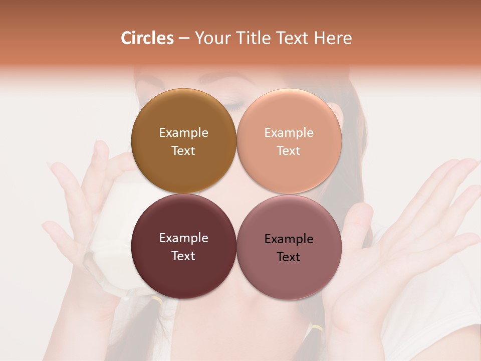 Tropical Beard Real PowerPoint Template