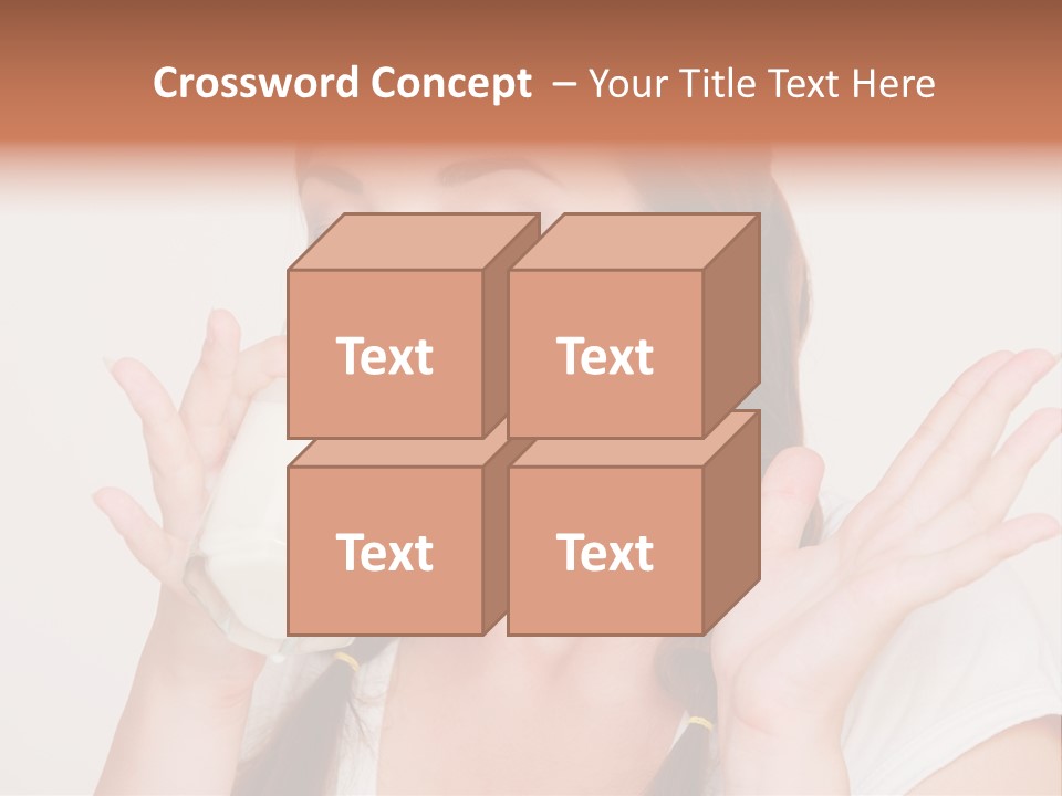 Tropical Beard Real PowerPoint Template