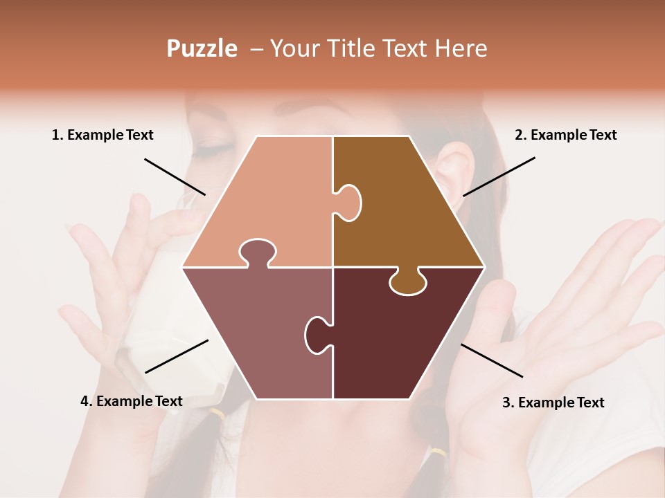 Tropical Beard Real PowerPoint Template