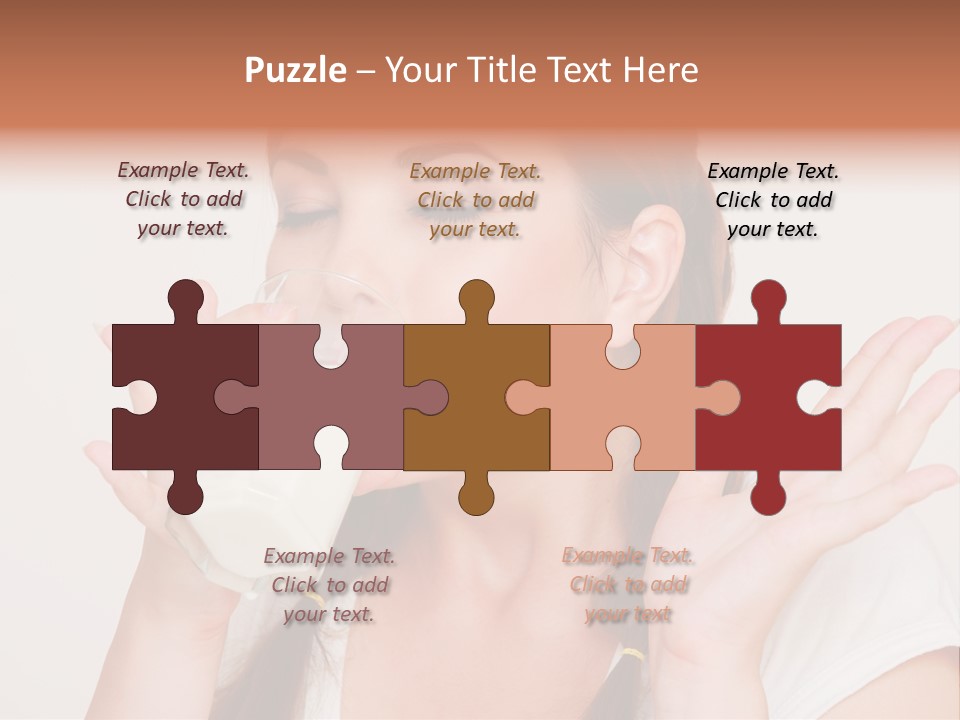 Tropical Beard Real PowerPoint Template