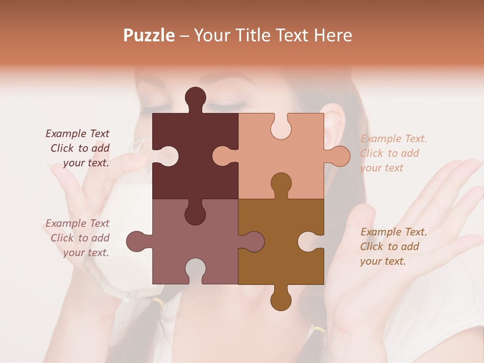 Tropical Beard Real PowerPoint Template