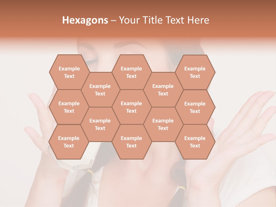 Tropical Beard Real PowerPoint Template