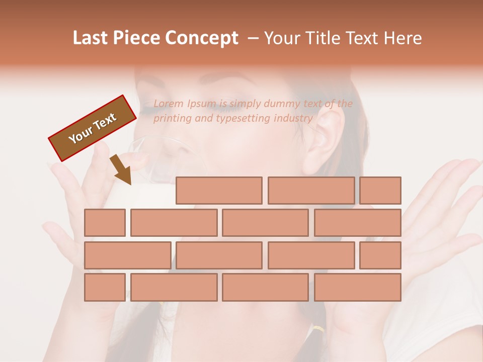 Tropical Beard Real PowerPoint Template