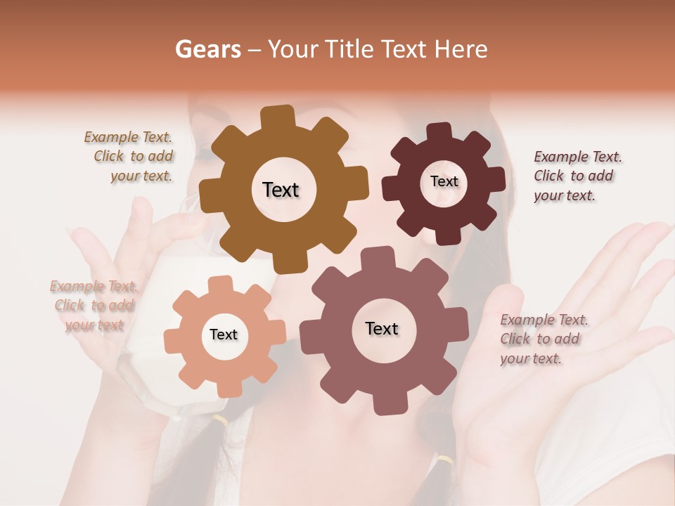 Tropical Beard Real PowerPoint Template