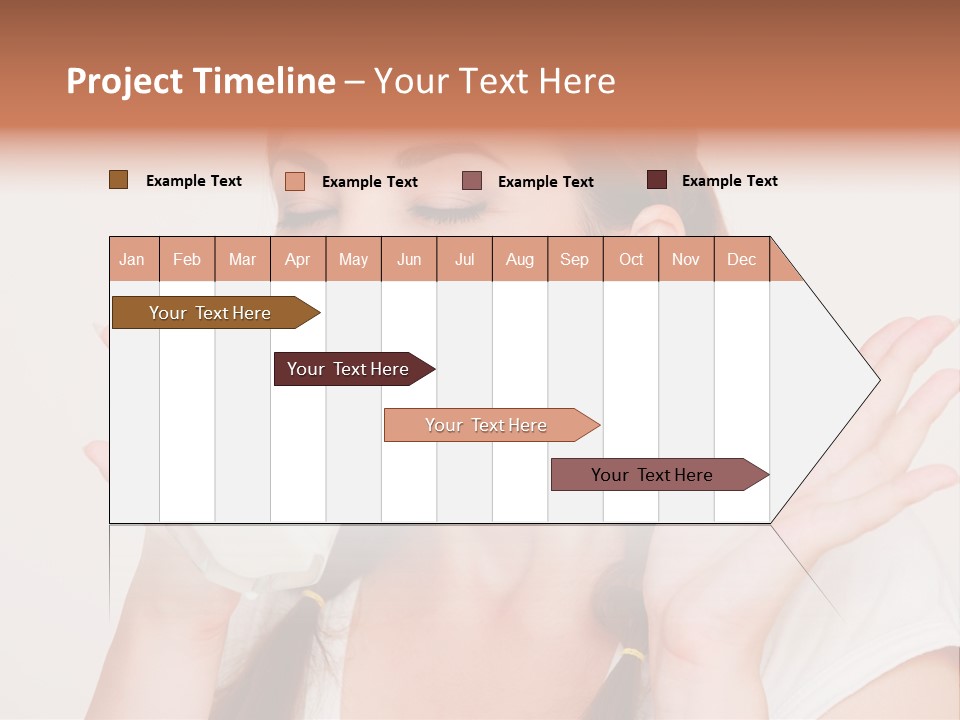 Tropical Beard Real PowerPoint Template
