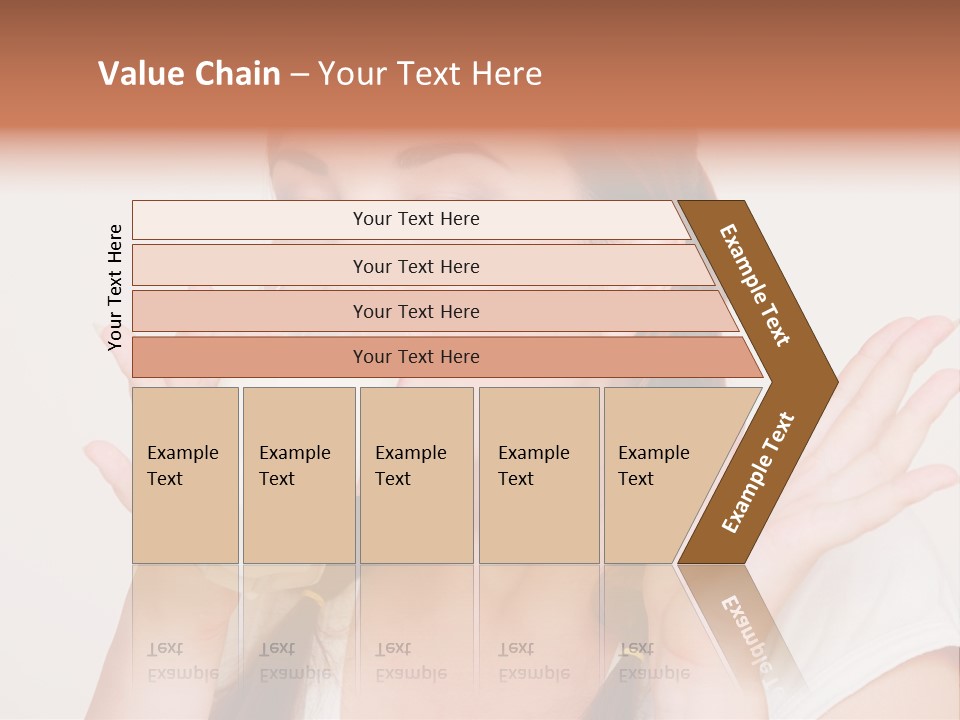 Tropical Beard Real PowerPoint Template