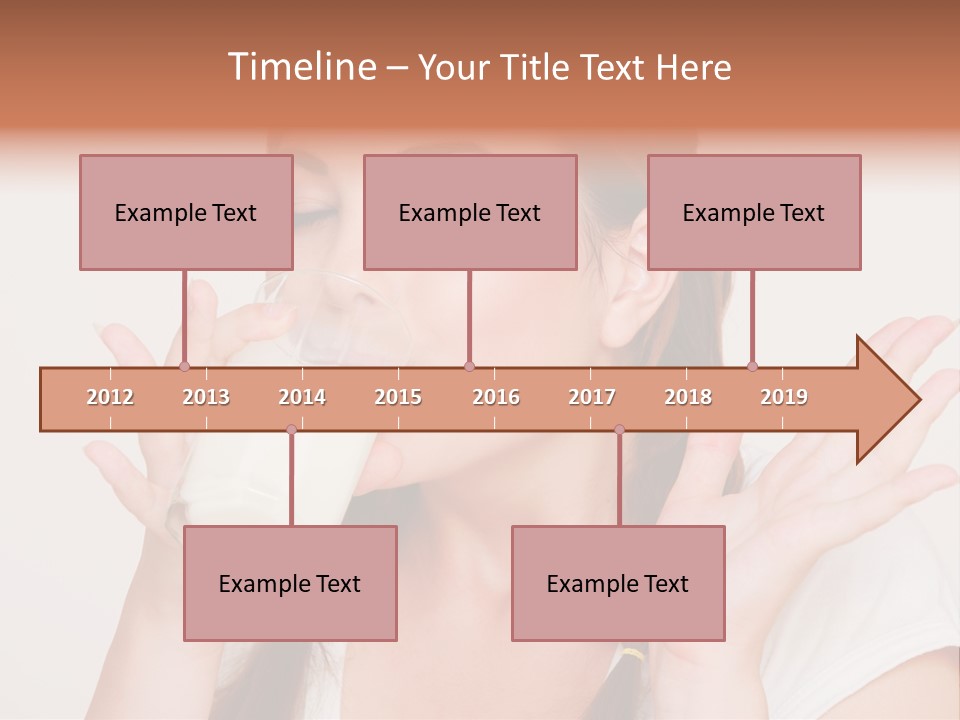 Tropical Beard Real PowerPoint Template