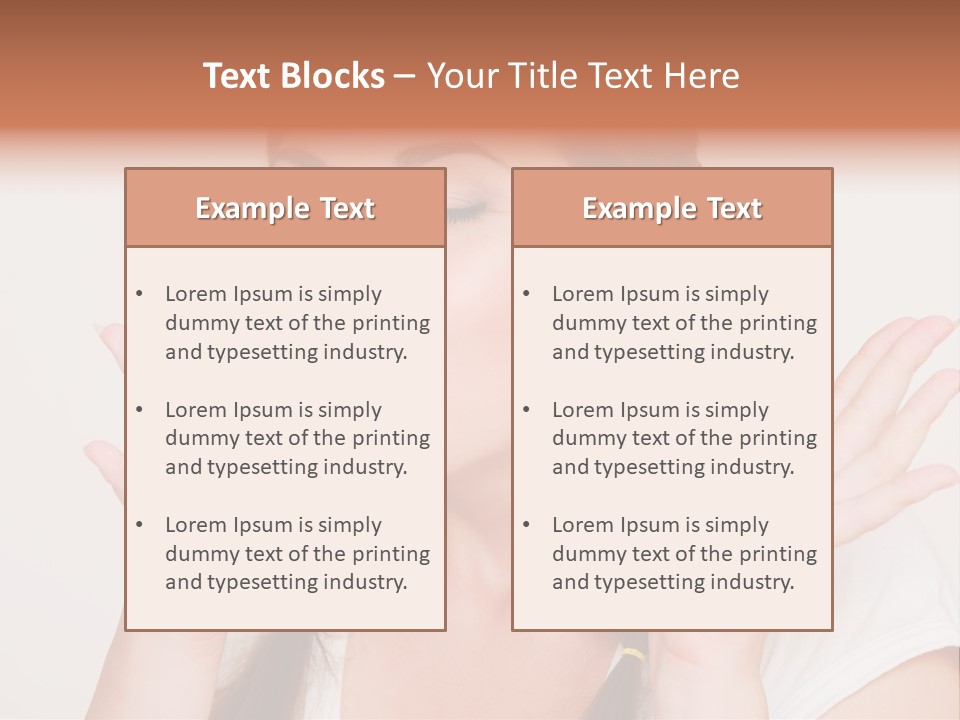 Tropical Beard Real PowerPoint Template