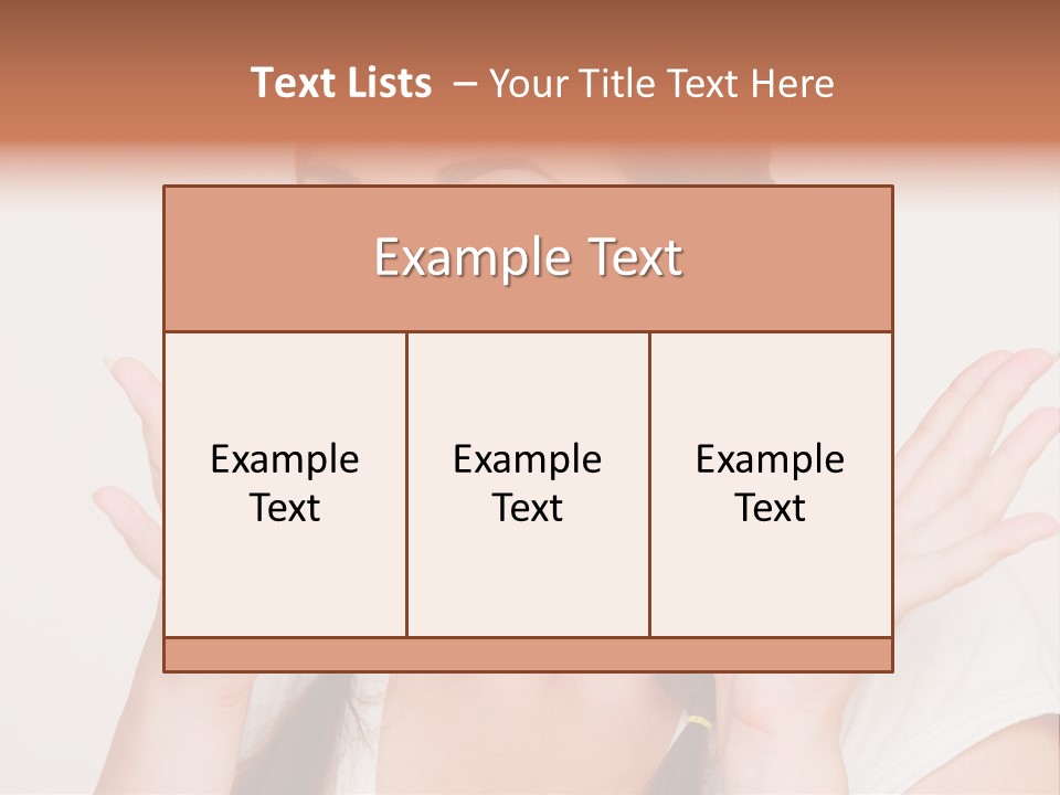 Tropical Beard Real PowerPoint Template