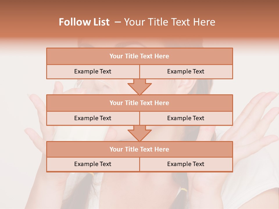 Tropical Beard Real PowerPoint Template