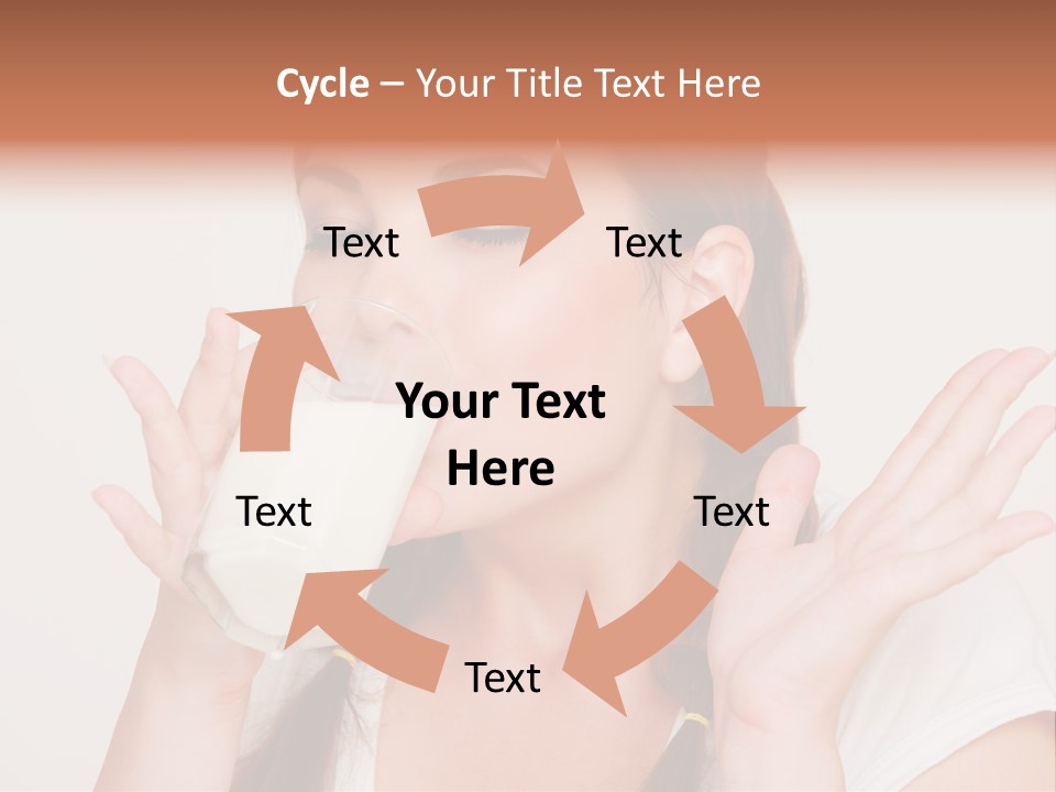 Tropical Beard Real PowerPoint Template