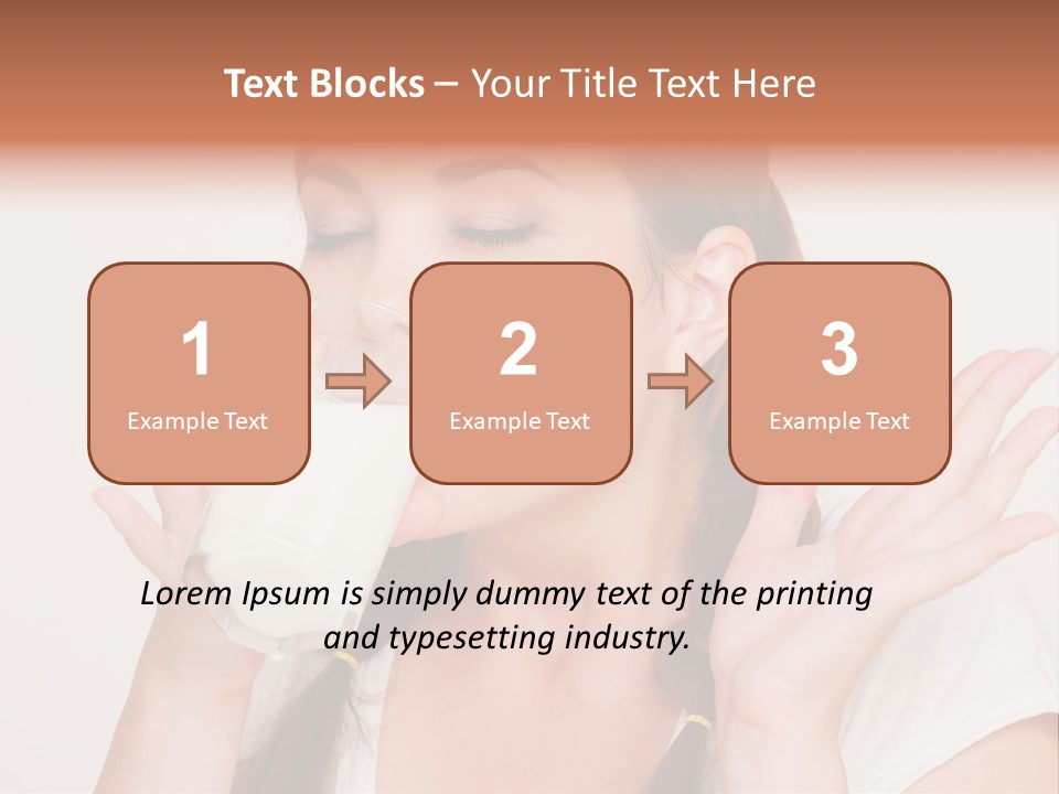 Tropical Beard Real PowerPoint Template