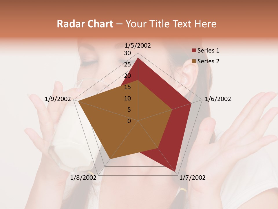 Tropical Beard Real PowerPoint Template