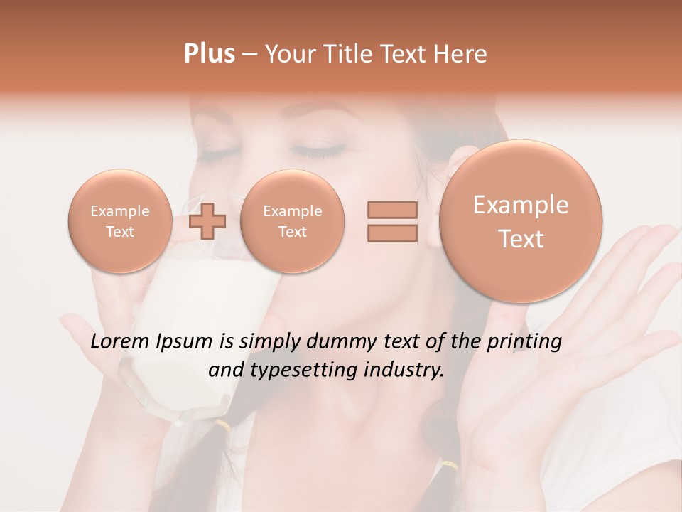 Tropical Beard Real PowerPoint Template