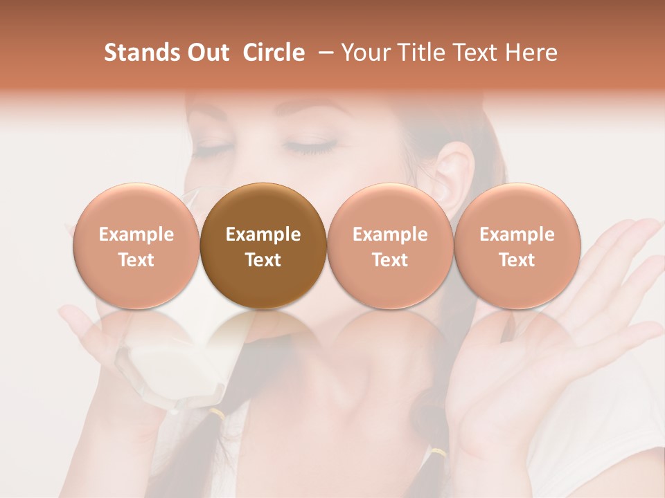 Tropical Beard Real PowerPoint Template