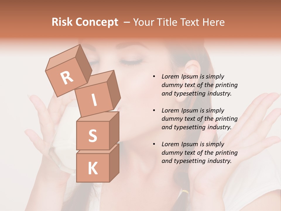 Tropical Beard Real PowerPoint Template