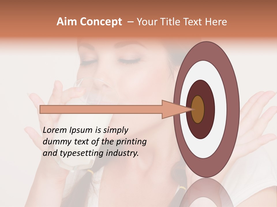 Tropical Beard Real PowerPoint Template