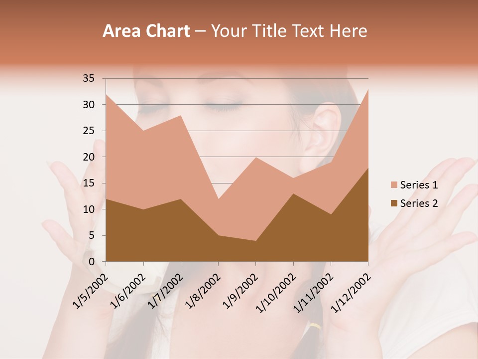 Tropical Beard Real PowerPoint Template