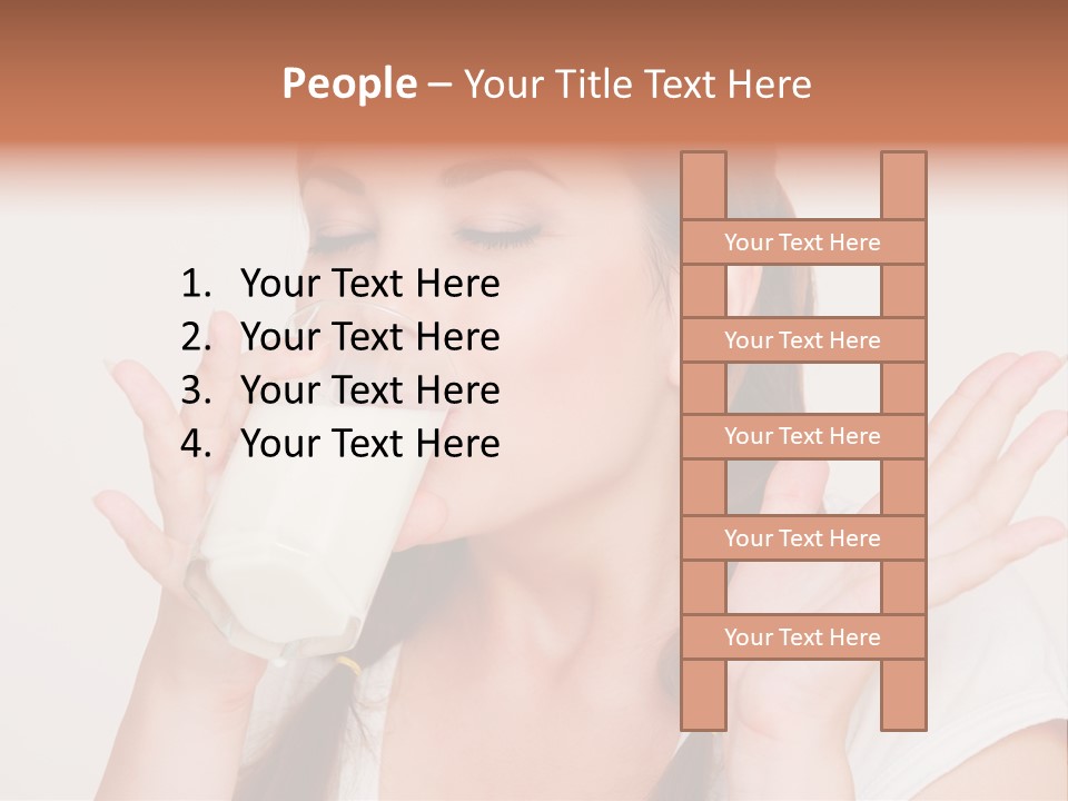 Tropical Beard Real PowerPoint Template