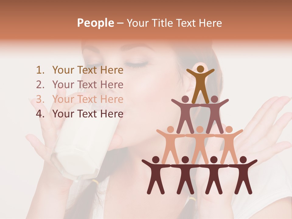 Tropical Beard Real PowerPoint Template