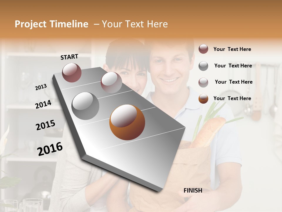 Mirthful Boss Handsome PowerPoint Template
