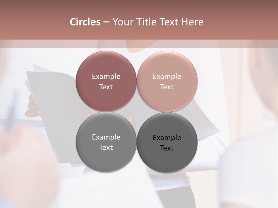 Manager Laughter North American PowerPoint Template