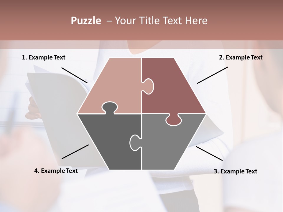 Manager Laughter North American PowerPoint Template