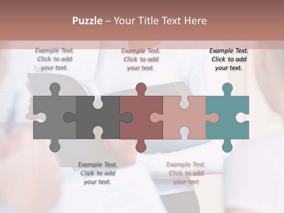 Manager Laughter North American PowerPoint Template