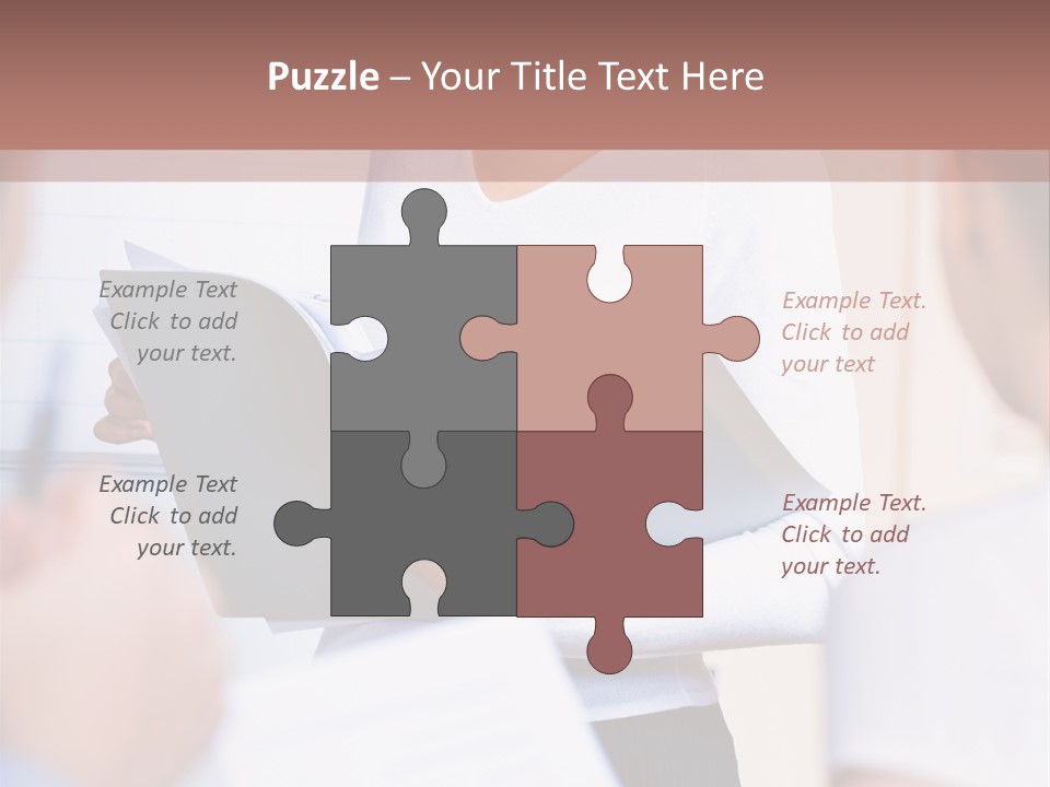 Manager Laughter North American PowerPoint Template