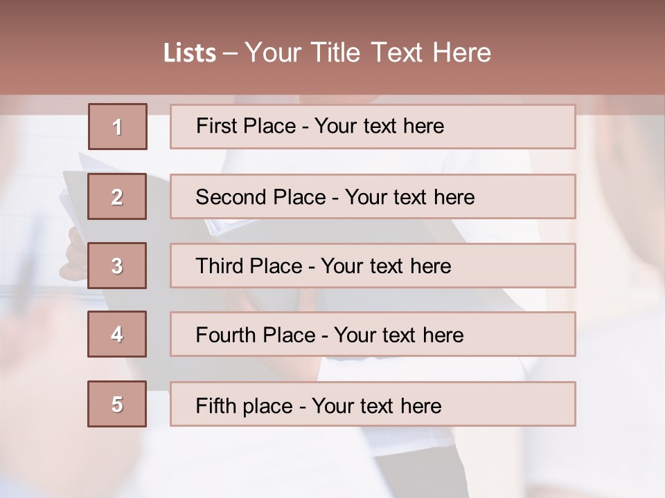 Manager Laughter North American PowerPoint Template