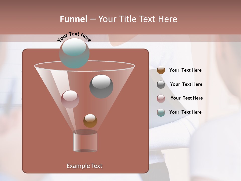 Manager Laughter North American PowerPoint Template
