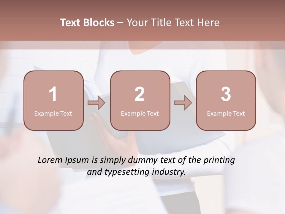 Manager Laughter North American PowerPoint Template