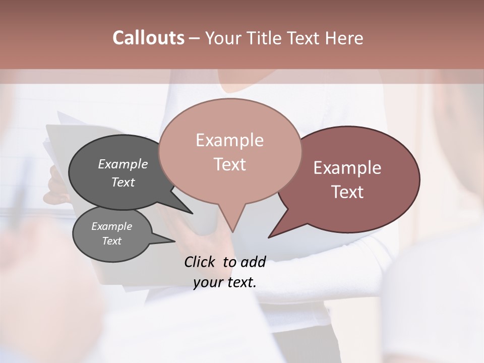 Manager Laughter North American PowerPoint Template