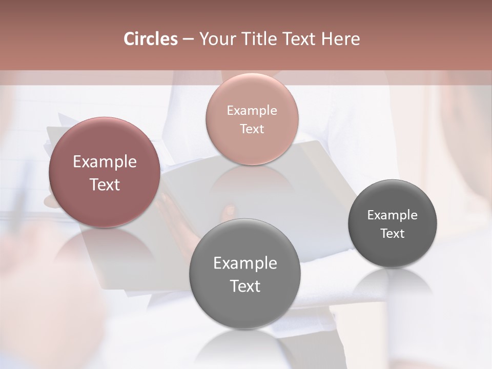 Manager Laughter North American PowerPoint Template