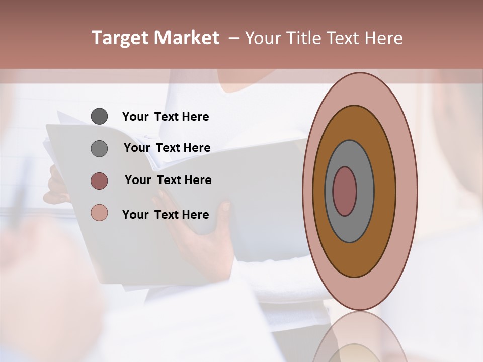 Manager Laughter North American PowerPoint Template