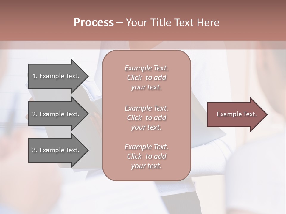 Manager Laughter North American PowerPoint Template