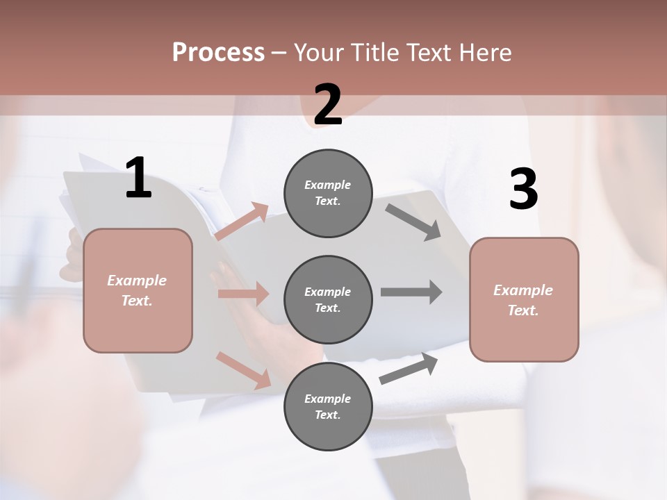 Manager Laughter North American PowerPoint Template