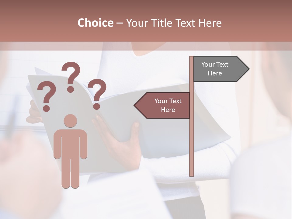 Manager Laughter North American PowerPoint Template