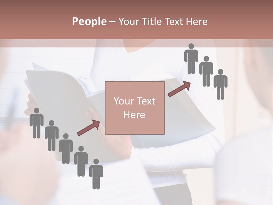 Manager Laughter North American PowerPoint Template