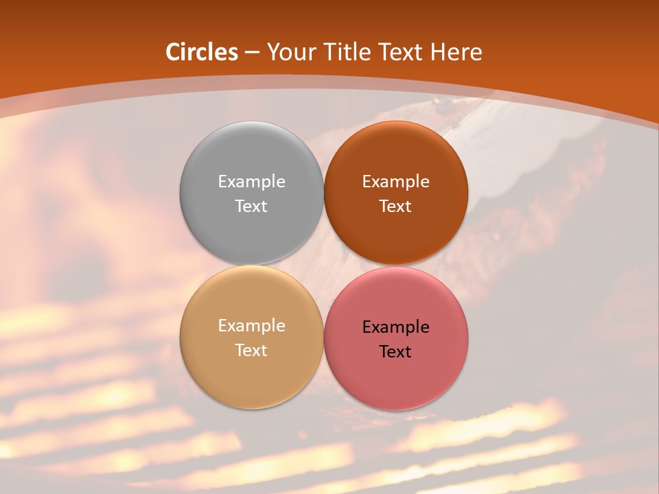 Hilarious Clean Cut Blue Eyes PowerPoint Template