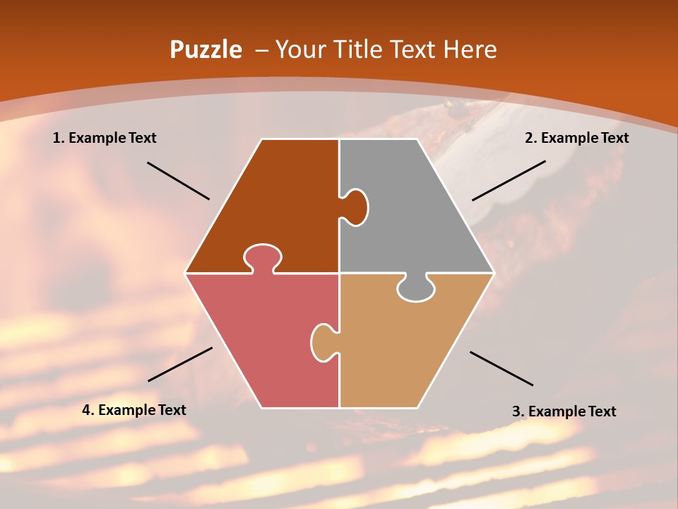 Hilarious Clean Cut Blue Eyes PowerPoint Template