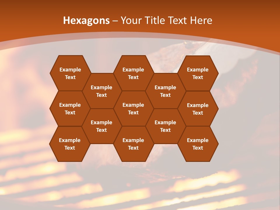 Hilarious Clean Cut Blue Eyes PowerPoint Template