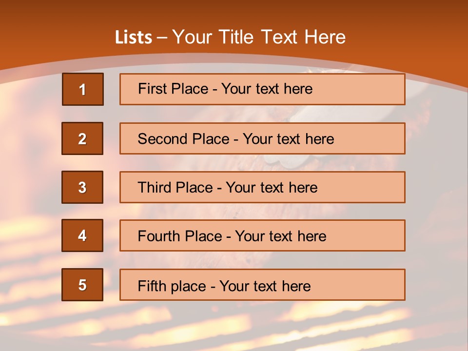 Hilarious Clean Cut Blue Eyes PowerPoint Template