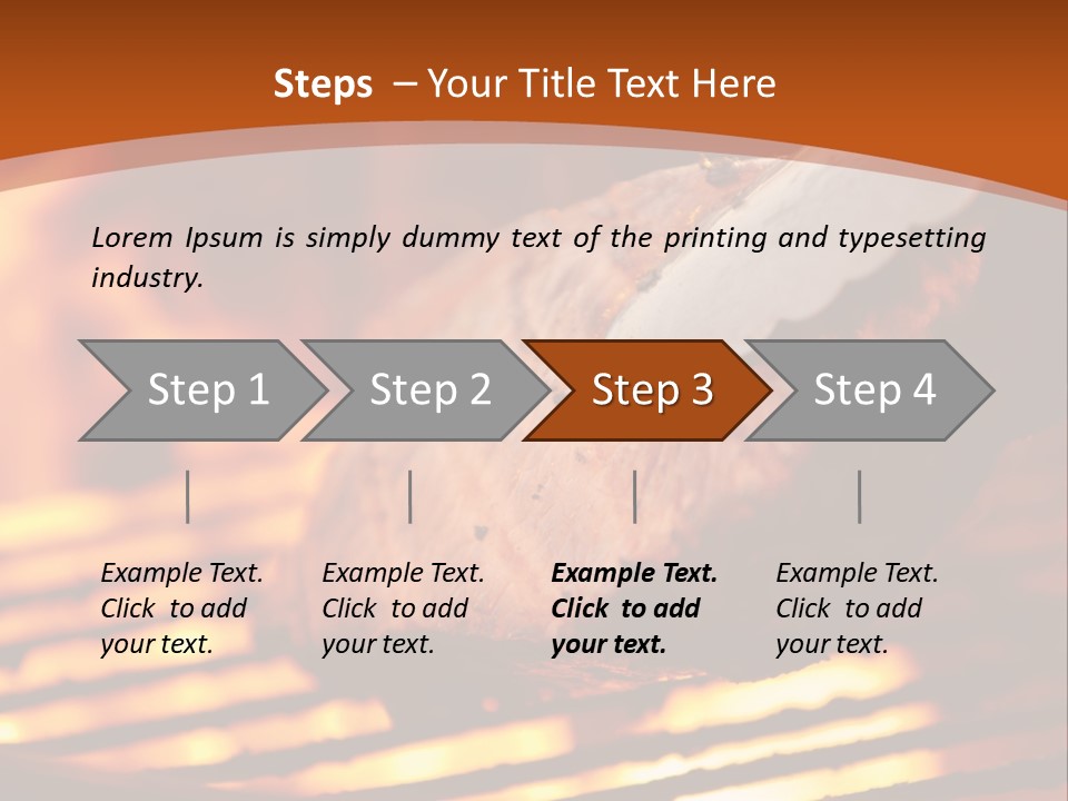 Hilarious Clean Cut Blue Eyes PowerPoint Template