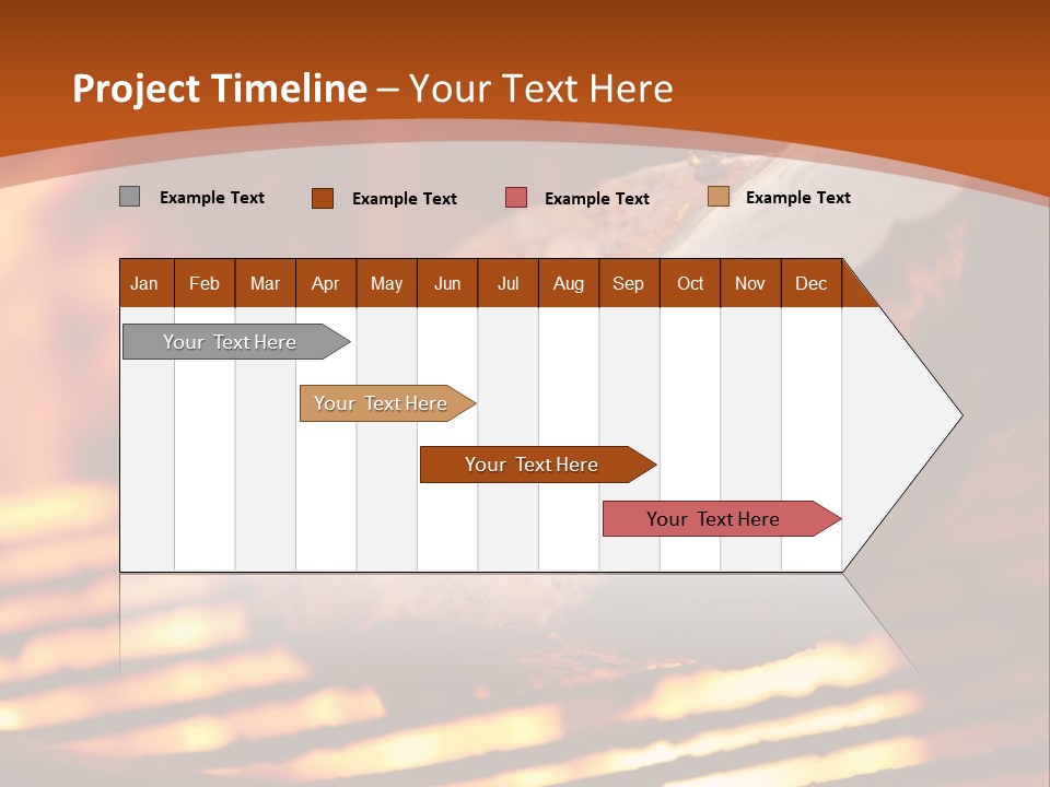 Hilarious Clean Cut Blue Eyes PowerPoint Template